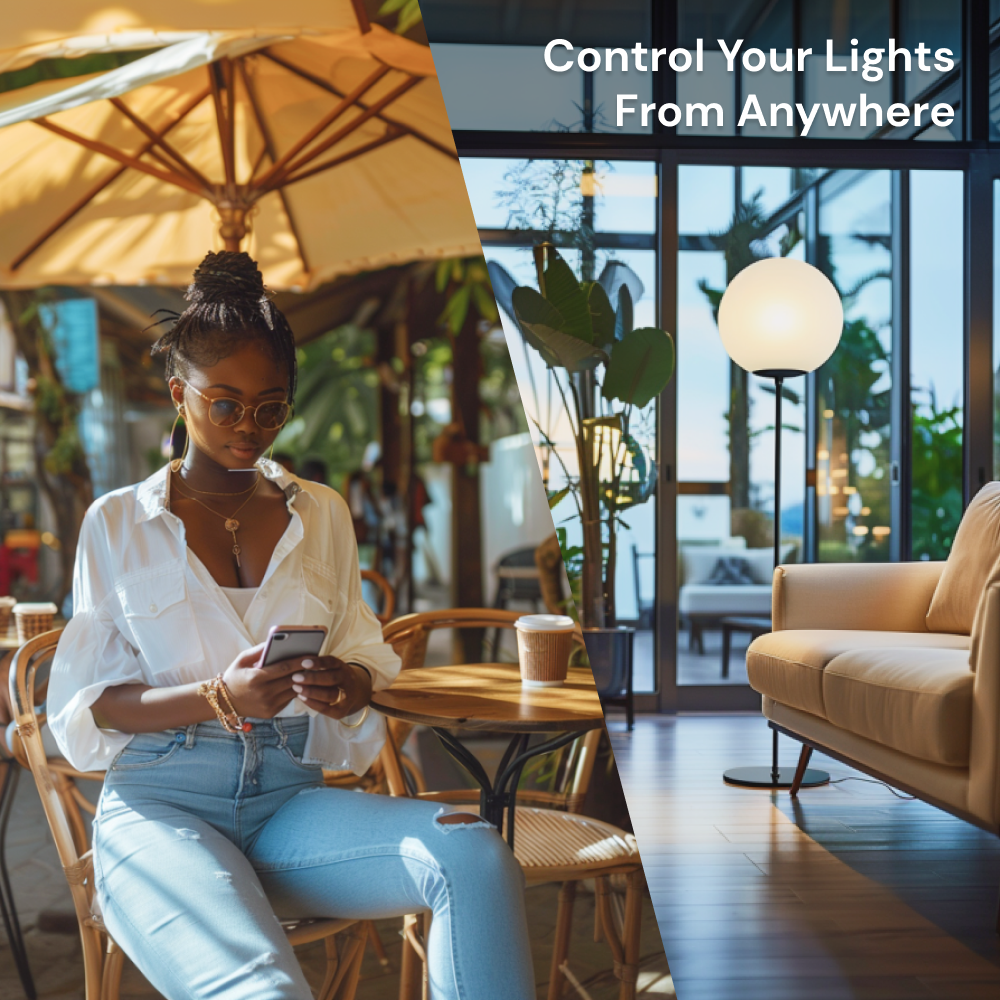 Remote Access: Control your lights from anywhere using the Sengled Bluetooth App. Whether you're at home or away, you can easily manage and adjust the lighting settings to create the perfect atmosphere.