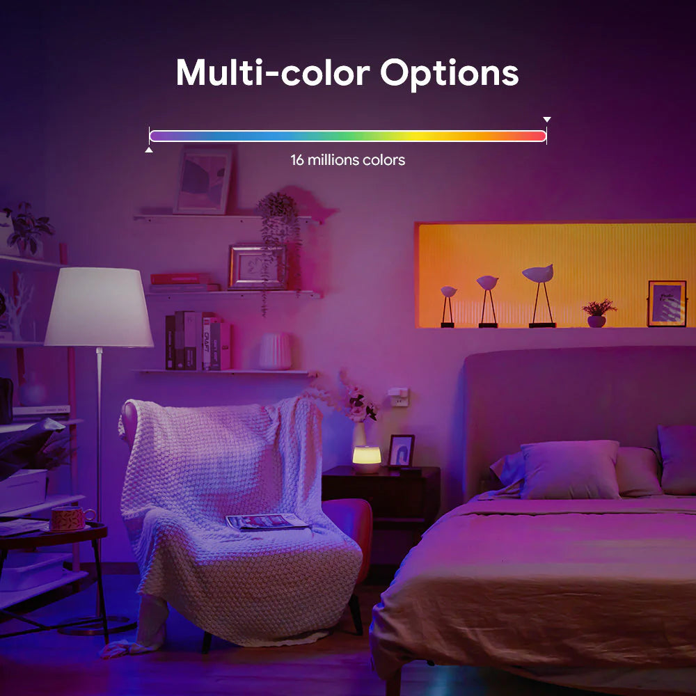 Multi-Color Options: Choose from a palette of 16 million colors to personalize your space with captivating and custom light effects. The Sengled Zigbee Light Strip allows you to create vibrant and dynamic lighting scenes to suit any mood or occasion.