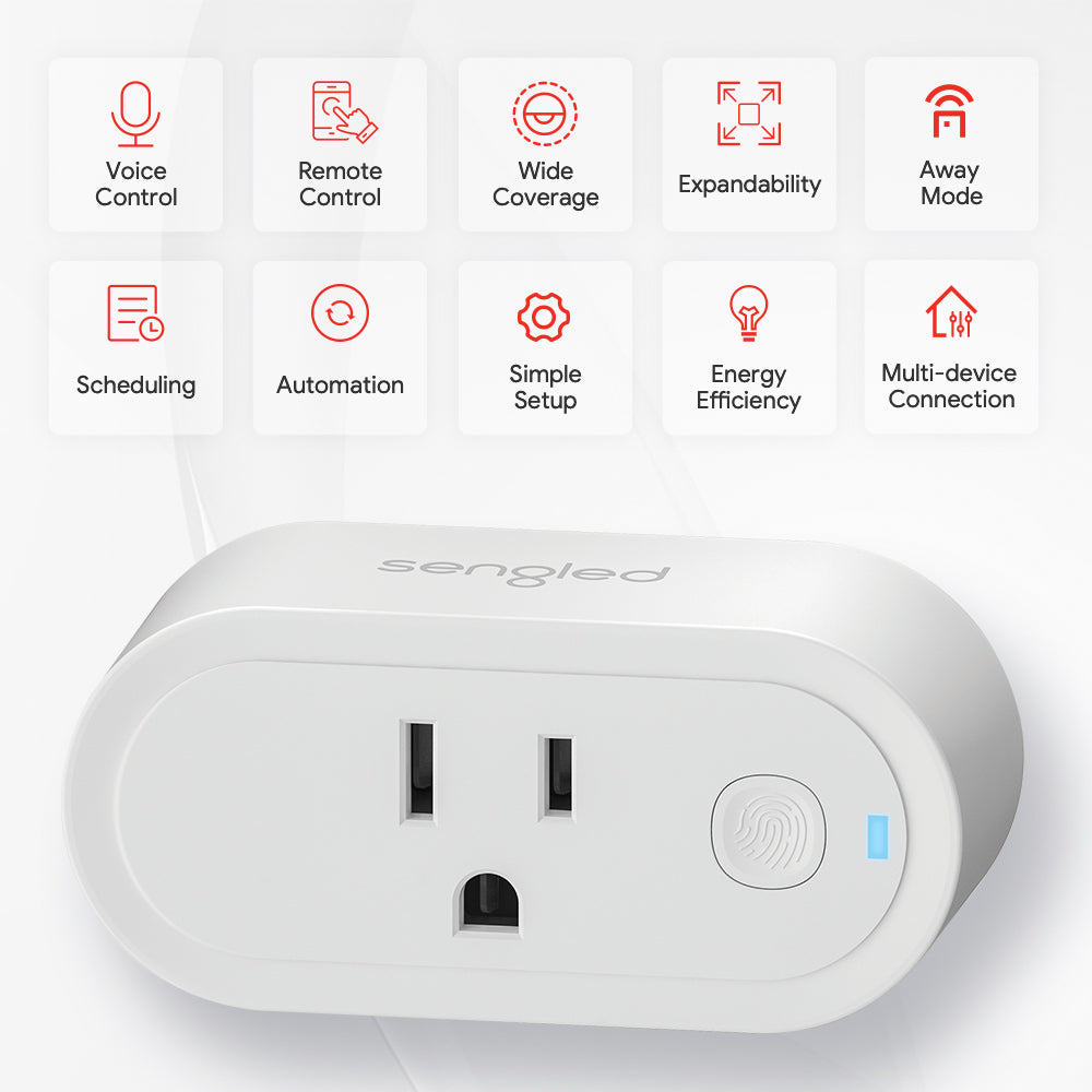 Smart Plug 4 Packs - Hub Required