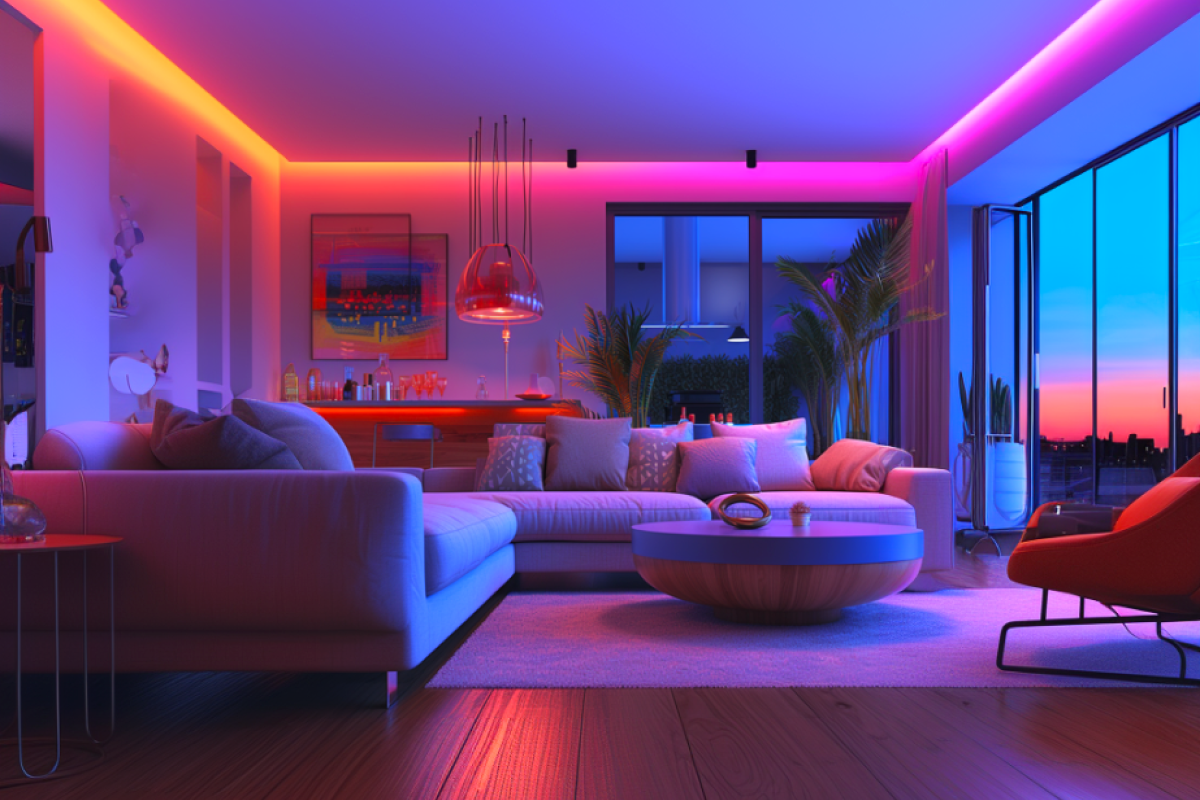 Create the perfect ambiance with smart lighting