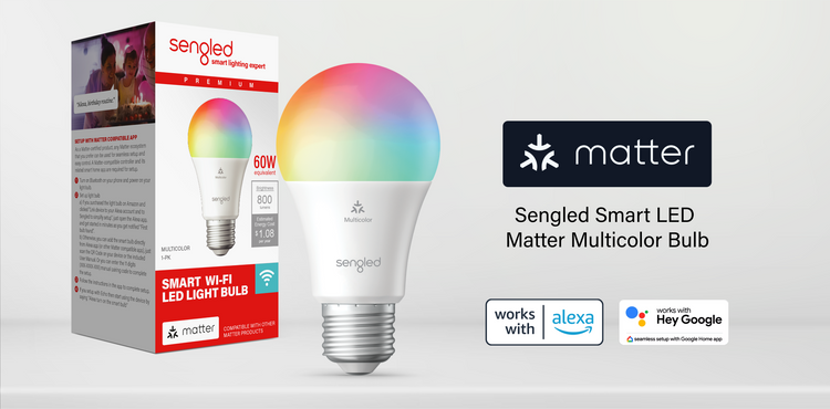 Introducing our Matter smart light bulb - now available on Amazon