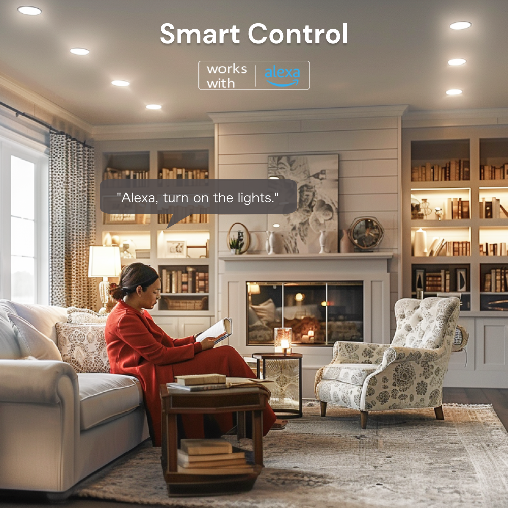 Experience Sengled Bluetooth Recessed Ceiling Light 2700K with S1 Auto Pairing. Enjoy visual comfort lighting, light bright illumination, and easy setup with Alexa bulbs. Perfect for ceiling lights and porch lights. Effortless connection and stable links with Alexa devices.