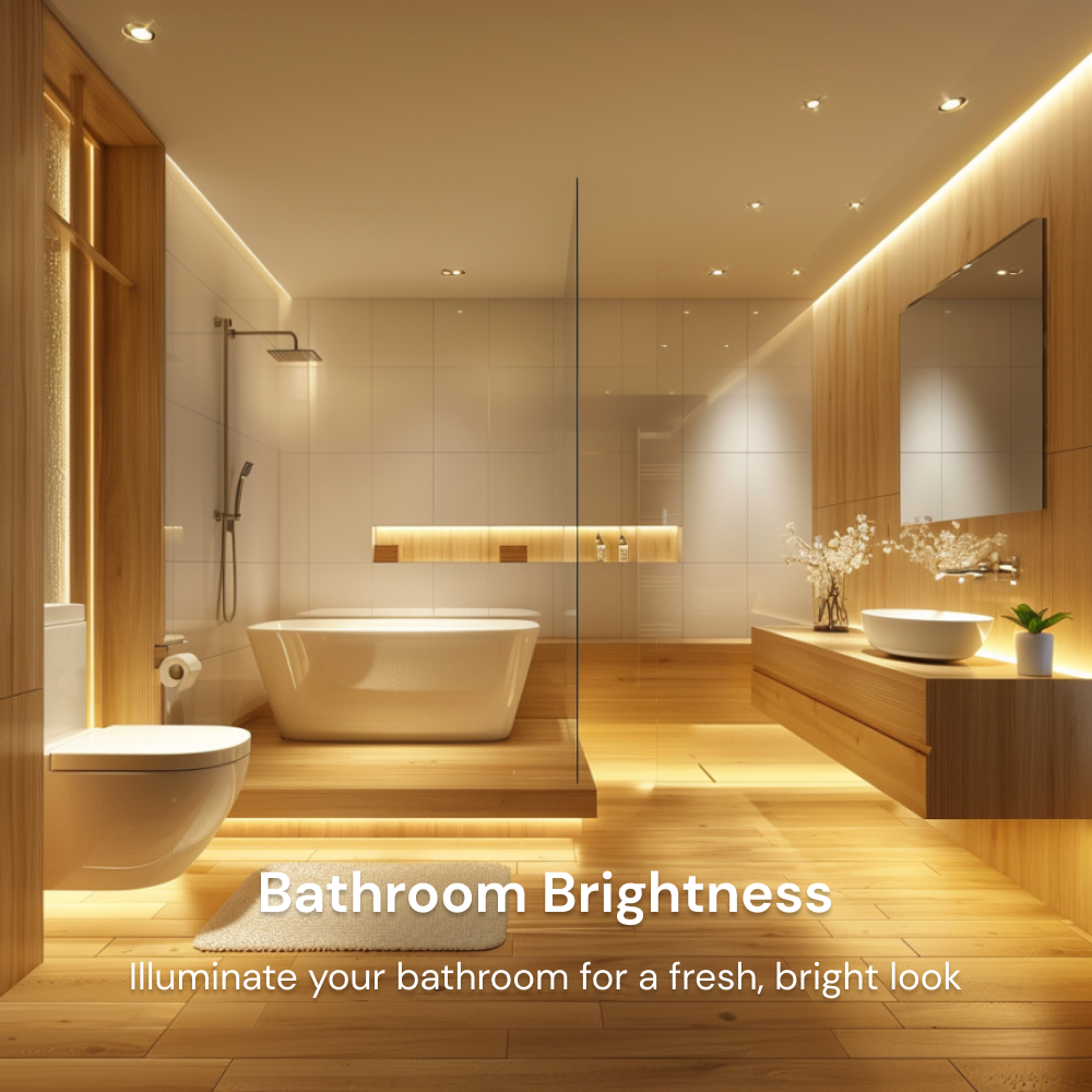 **Bathroom Brightness**      Illuminate your bathroom with Sengled Strip Lights for a fresh, bright look.