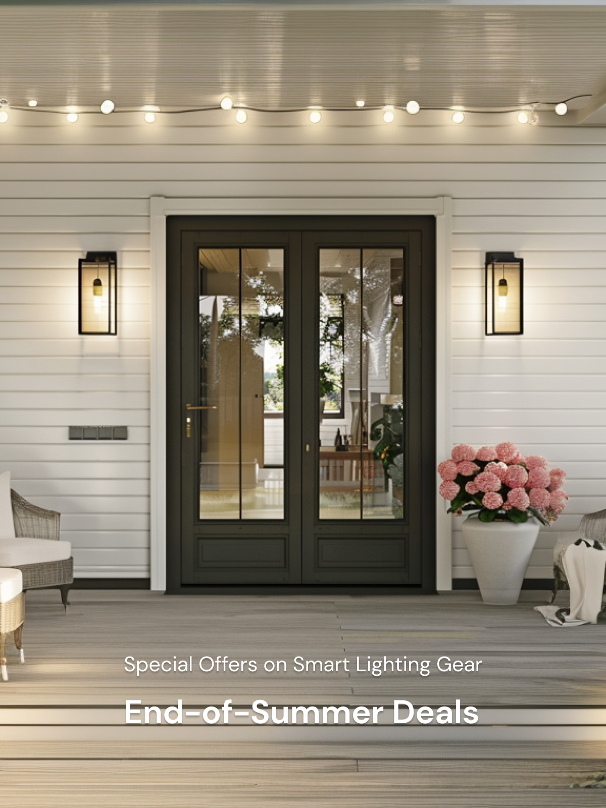 Discover Sengled’s End-of-Summer Deals with up to 50% off on smart lighting gear! Upgrade your home with our exclusive offers on under cabinet lighting, ceiling lights, LED strip lights, dining room light fixtures, floor lamps for the living room, pendant lighting, and E26 bulbs. Don’t miss out on these incredible savings and enhance your home’s ambiance with top-quality lighting solutions!