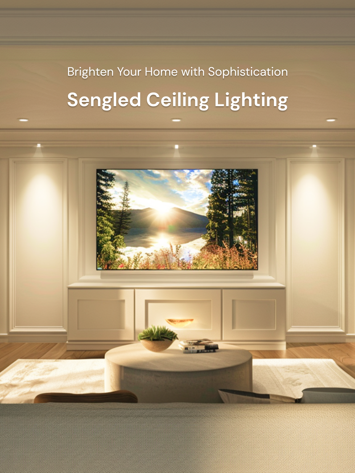 Revamp your home's ceiling lighting with Sengled's top-of-the-line products. Choose from a wide selection of essential lighting solutions, such as under cabinet lighting, ceiling lights, LED strip lights, bulbs, Edison bulbs, hanging lights, kitchen ceiling lights, and dining room lighting, and transform your living spaces. Enjoy improved functionality, energy efficiency, and a beautiful, welcoming atmosphere that will elevate your home's ambiance. Discover Sengled's exceptional quality and unbeatable value