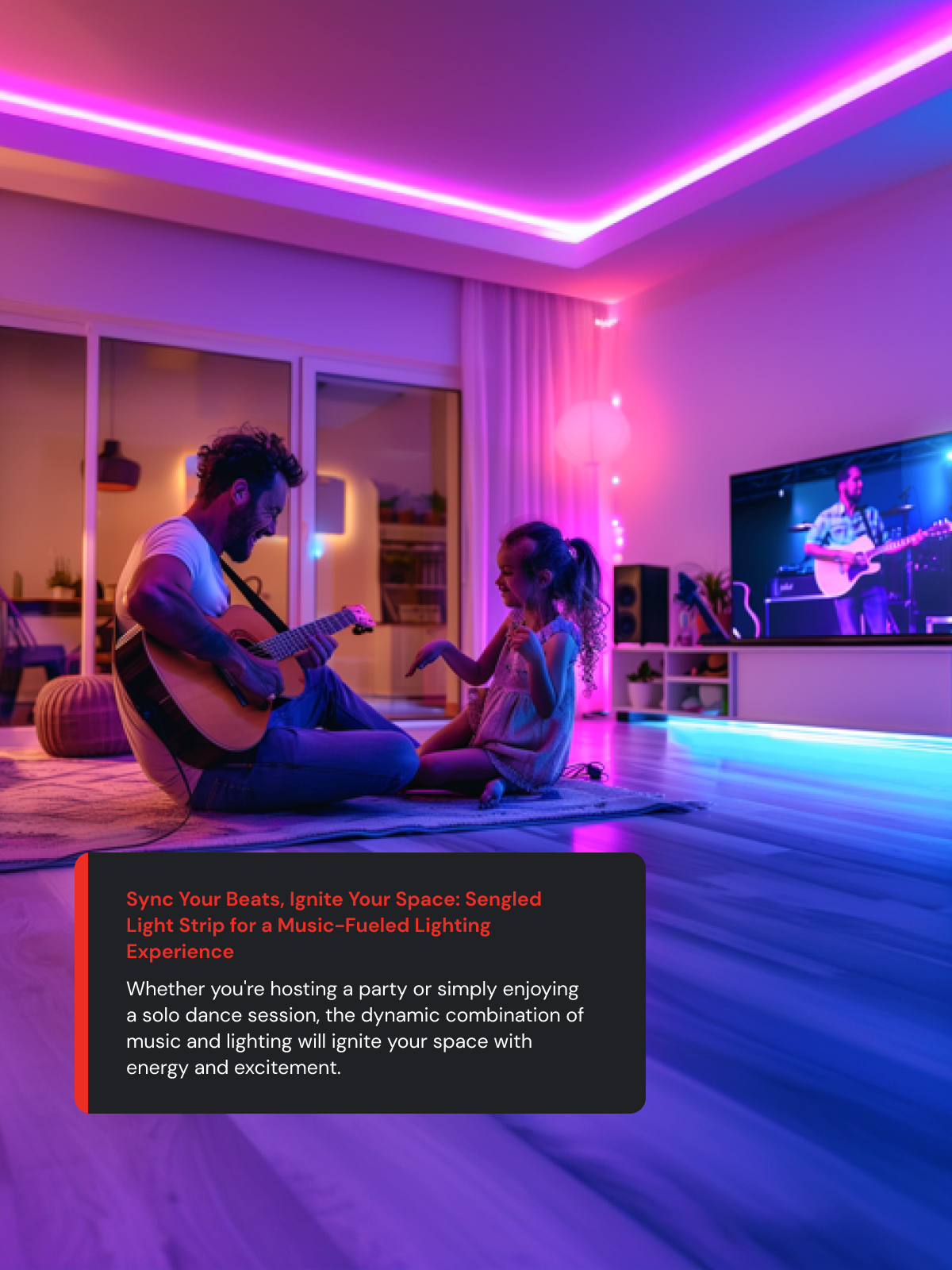 Sync Your Beats, Ignite Your Space: Sengled Light Strip for a Music-Fueled Lighting Experience
