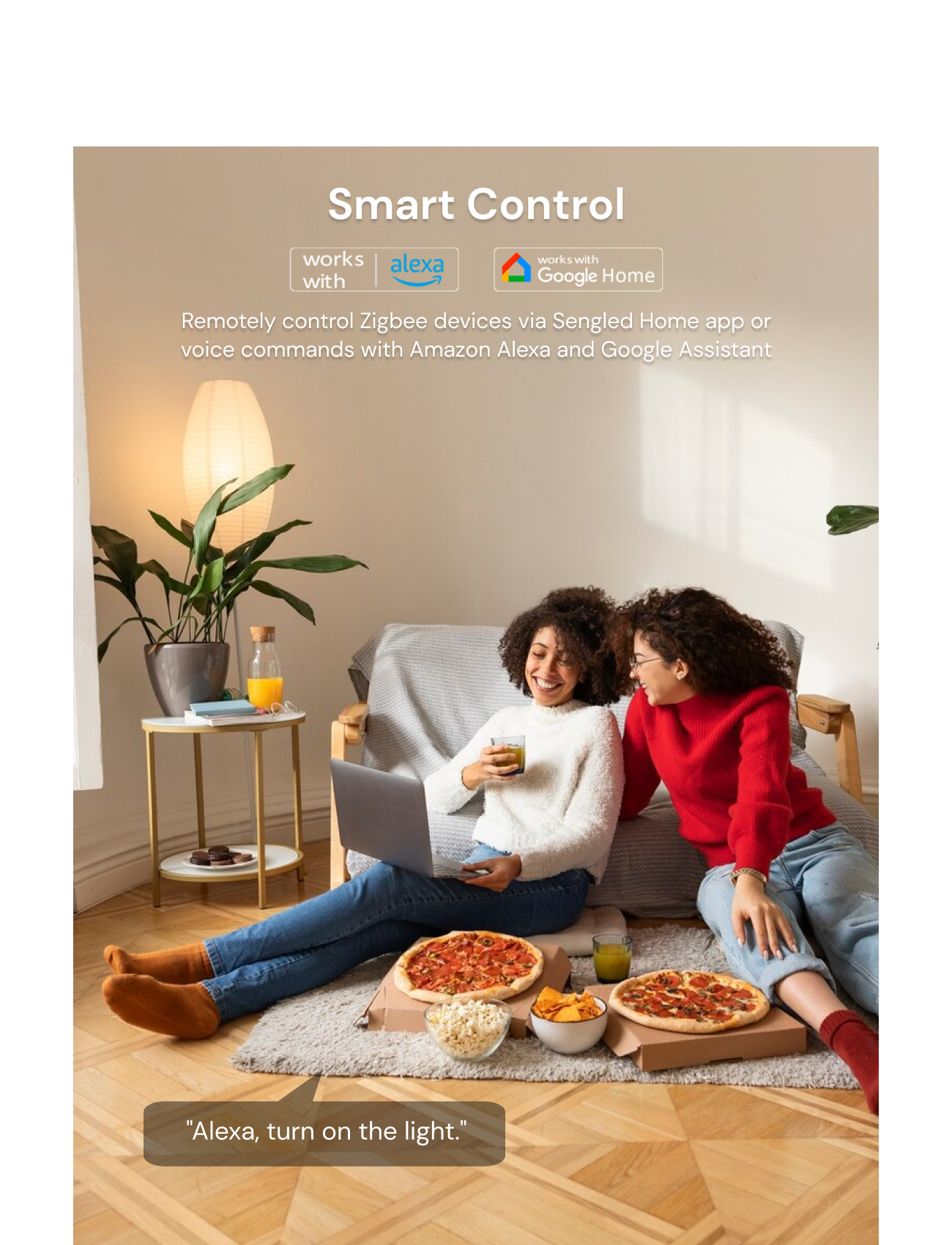 Transform your home with the Sengled Zigbee White 2700K A19/E26 Starter Kit. Ideal for dining room light fixtures, kitchen lighting, and porch lights. Remotely control with the Sengled app or voice commands. Expand your smart home with support for up to 64 devices, covering 300ft. Seamlessly integrates with Zigbee hubs and 2.4G WiFi. Features scheduling, automation, and wake-up/sleep modes. Perfect for floor lamps, table lamps, and more.