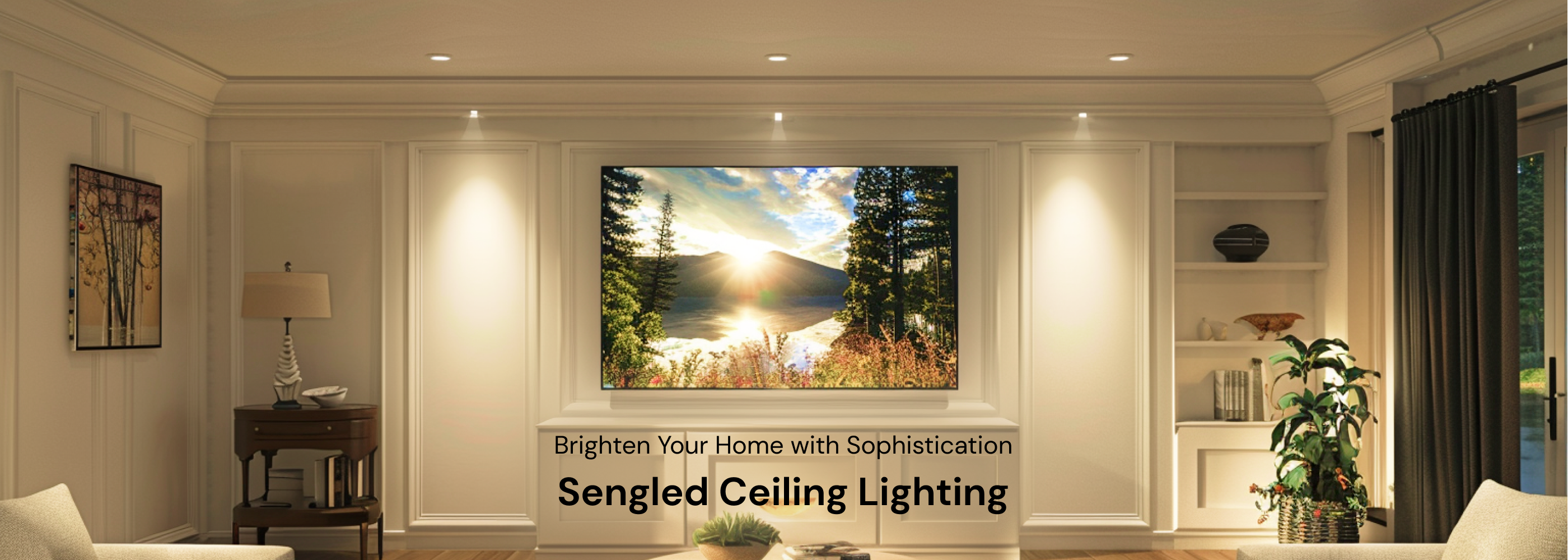 Revamp your home's ceiling lighting with Sengled's top-of-the-line products. Choose from a wide selection of essential lighting solutions, such as under cabinet lighting, ceiling lights, LED strip lights, bulbs, Edison bulbs, hanging lights, kitchen ceiling lights, and dining room lighting, and transform your living spaces. Enjoy improved functionality, energy efficiency, and a beautiful, welcoming atmosphere that will elevate your home's ambiance. Discover Sengled's exceptional quality and unbeatable value