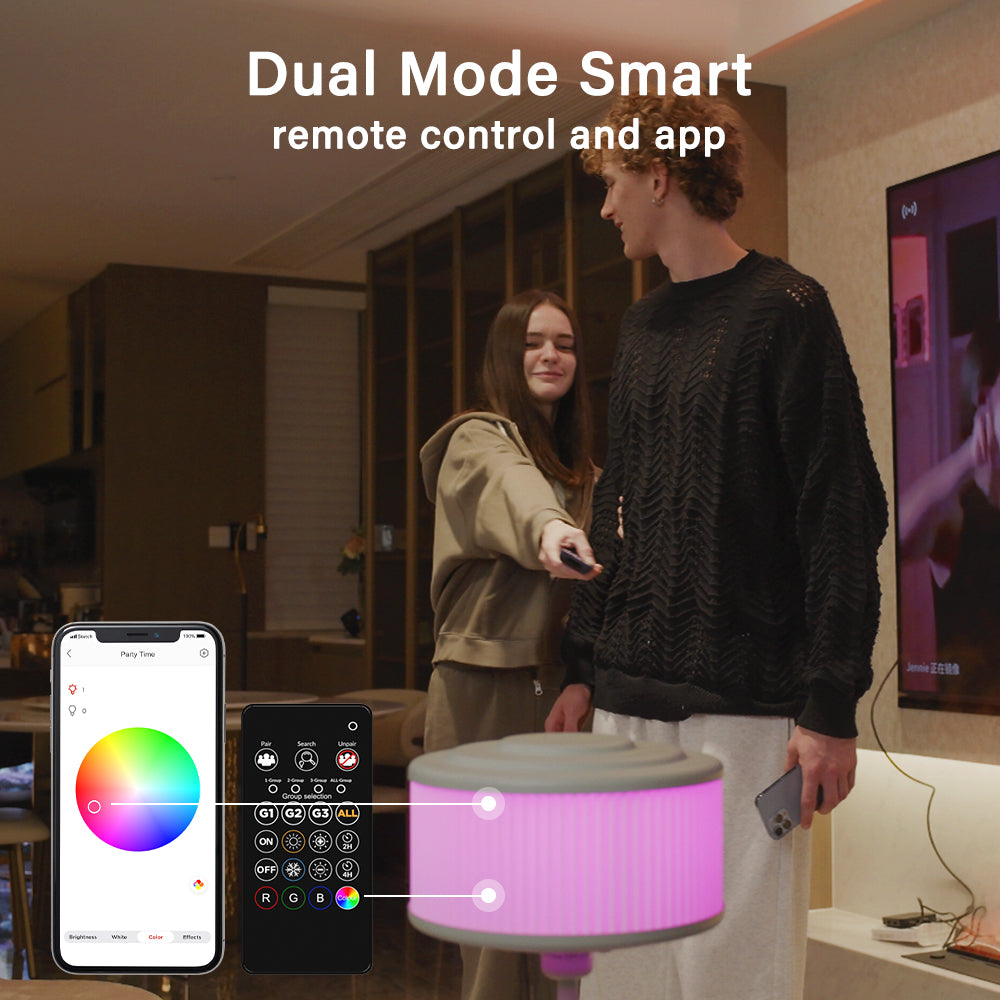 4 Dual Mode Smart Color A19/E26 (No Remote)