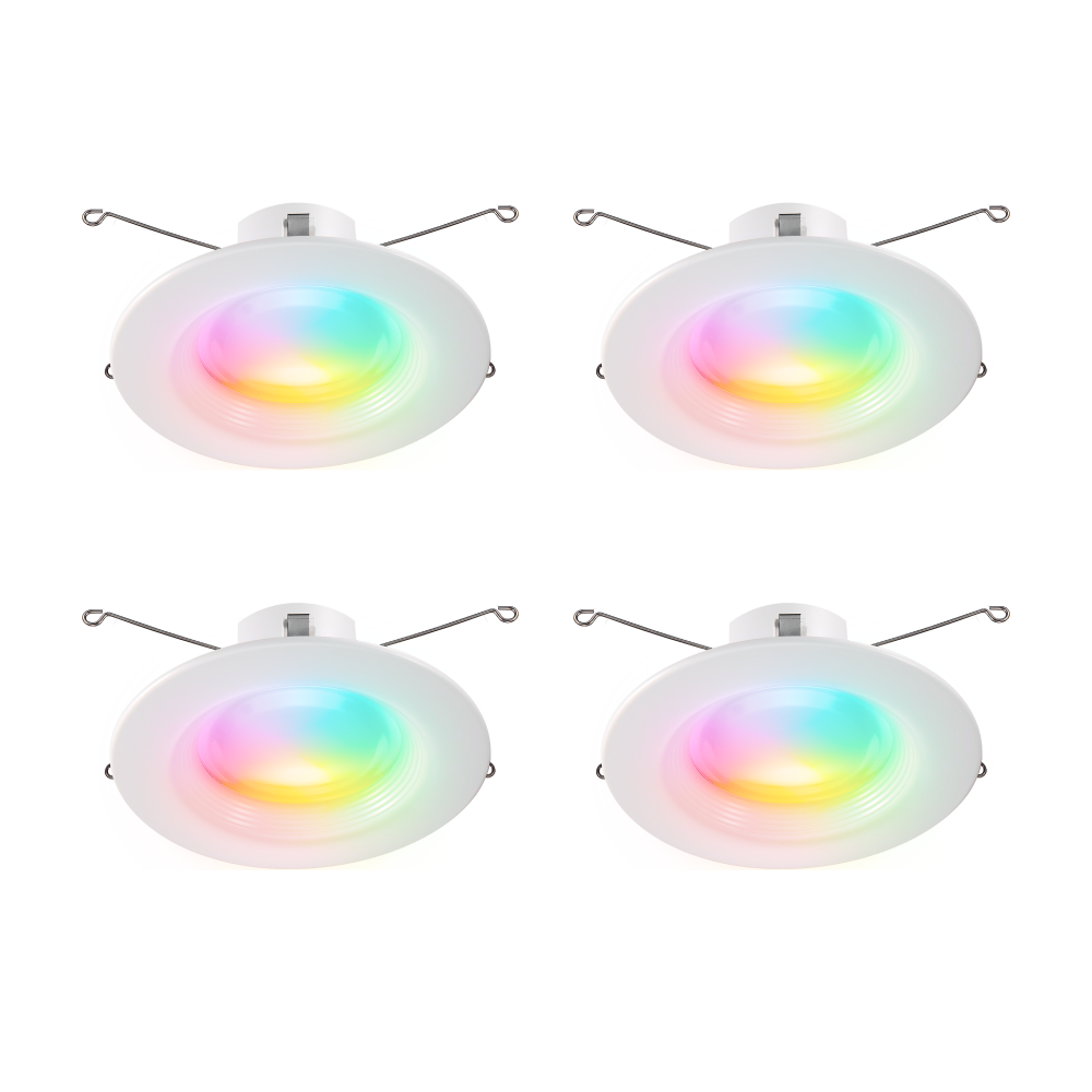 Explore Sengled's Bluetooth-enabled RGBW recessed ceiling light, ideal for brightening kitchens with vibrant RGB lights. Perfect for LED shop lights, it offers versatility and modern design for any space.