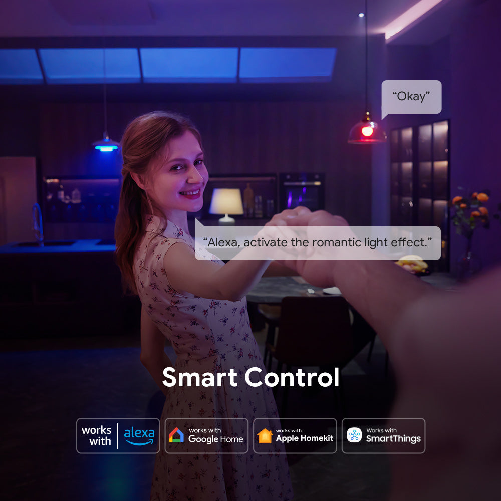 Smart Control: Take control of your Sengled Zigbee Light Strip and other Zigbee devices remotely using the Sengled Home app or voice commands with popular voice assistants like Alexa, Google Assistant, SmartThings, and Apple HomeKit.