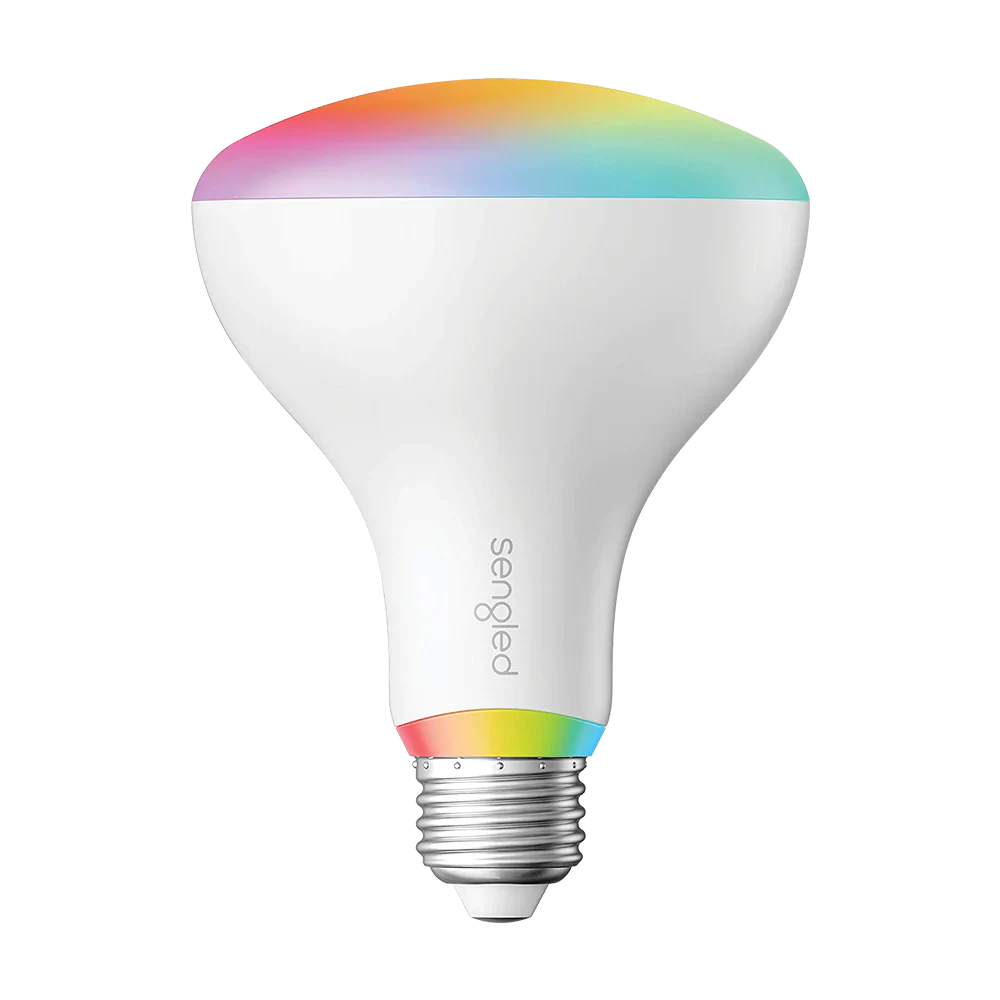 Upgrade your home with Sengled's Zigbee Color BR30/E26 bulb. Versatile for landscape, porch, kitchen, and more. Enjoy RGB color-changing capabilities and dimmable features. Elevate your space with this essential smart lighting solution.  Keywords: landscape lighting, led shop lights, porch lights, bulbs, kitchen ceiling lights, wall light, rgb lights, wall lamps, led ceiling light, reading lamp, bedroom wall lights, color changing light bulb