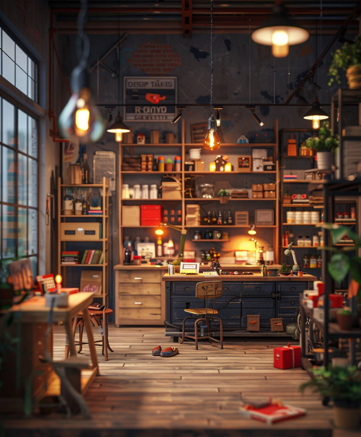 Bring out the best in your handmade goods under the glow of our adjustable lighting