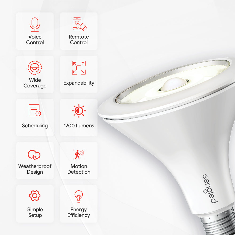 Sengled Smart Motion Sensor Lights - Convenient Outdoor Illumination