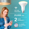 Sengled Smart Wi-Fi LED Soft White BR30 65W Bulb