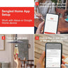 Sengled Smart Wi-Fi Amber Vintage Filament ST19 Bulbs