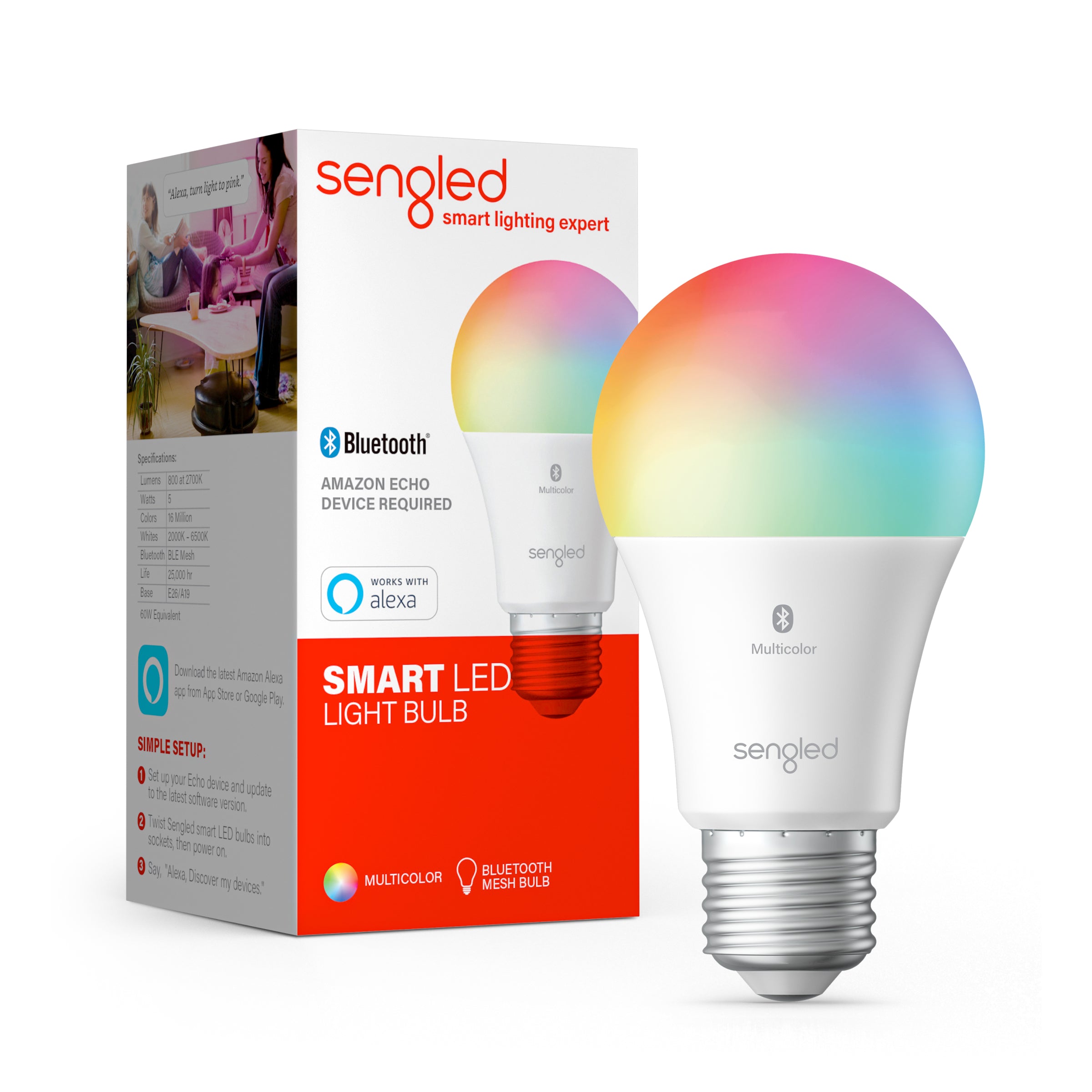 Sengled Smart Mesh LED Multicolor Bulb